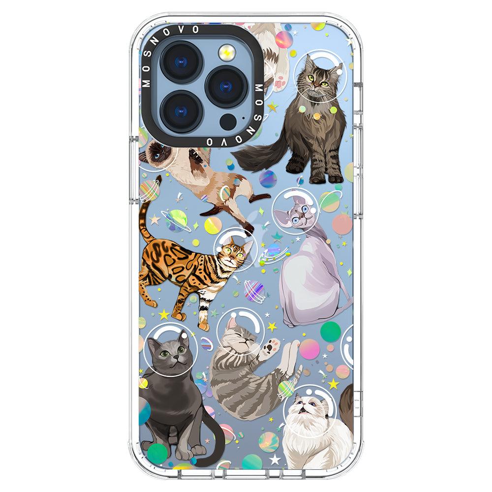 Space Cat Phone Case - iPhone 13 Pro Case - MOSNOVO