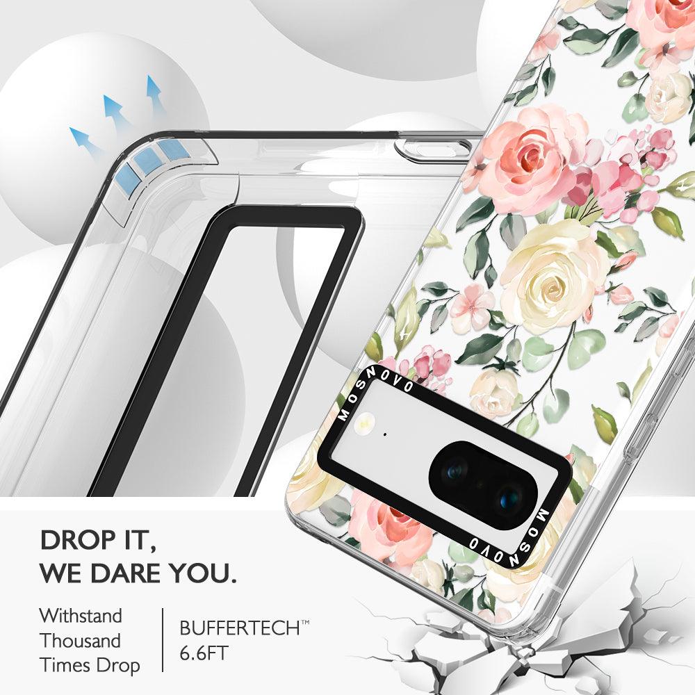 Watercolor Floral Phone Case - Google Pixel 7 Case - MOSNOVO