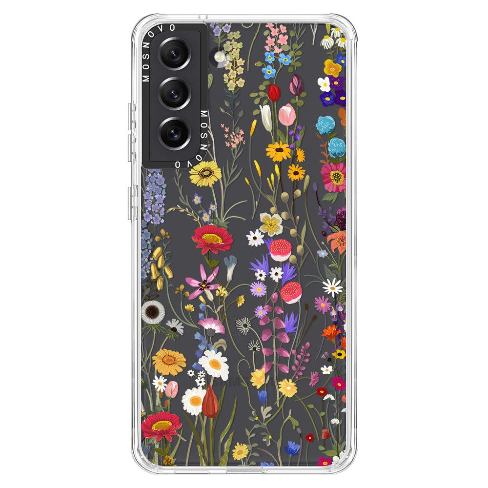Wildflower Meadow Phone Case - Samsung Galaxy S21 FE Case - MOSNOVO