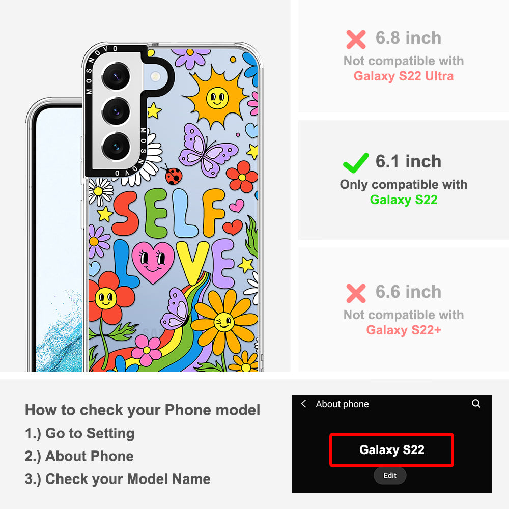 Self-love Phone Case - Samsung Galaxy S22 Case