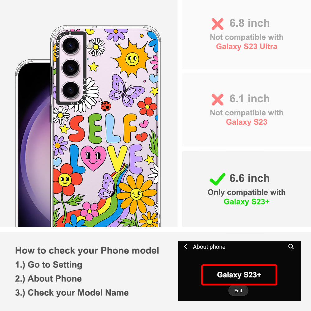 Self-love Phone Case - Samsung Galaxy S23 Plus Case