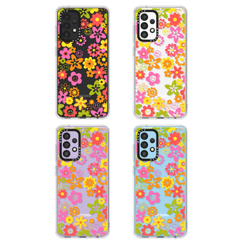 70's Groovy Floral Phone Case - Samsung Galaxy A52 & A52s Case