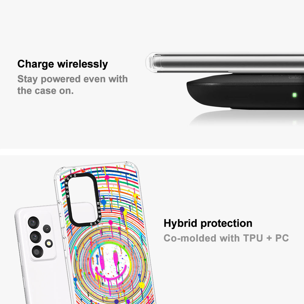 Dripping Smile Art Phone Case - Samsung Galaxy  A52 & A52s Case