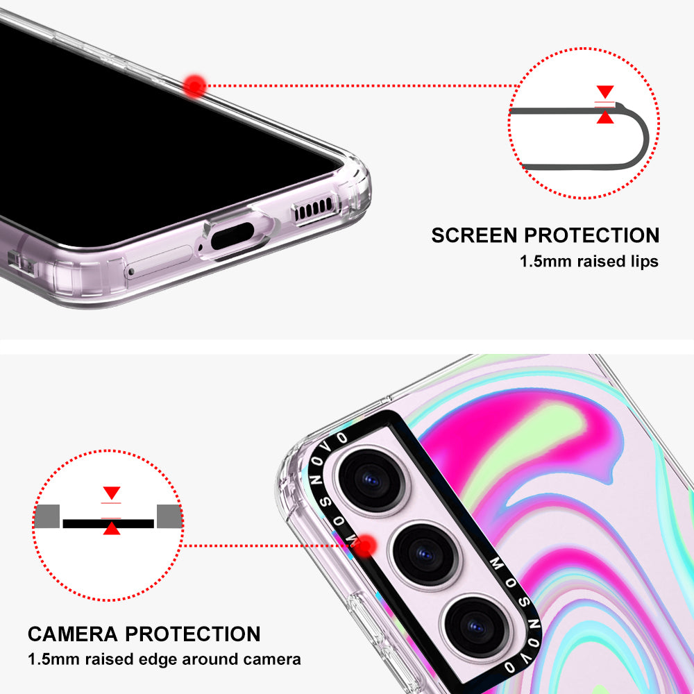 Psychedelic Swirls Phone Case - Samsung Galaxy S23 Plus Case
