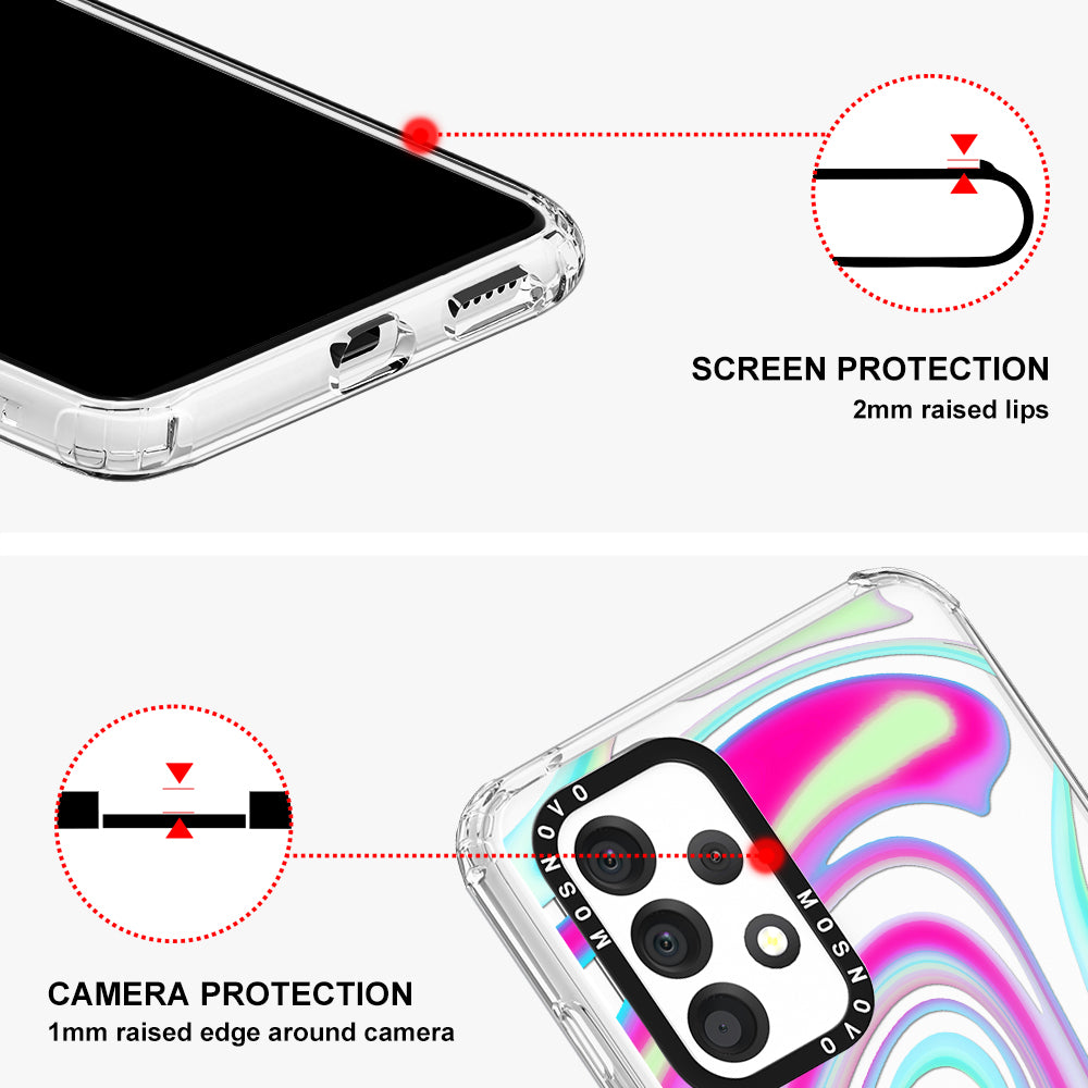 Psychedelic Swirls Phone Case - Samsung Galaxy A53 Case