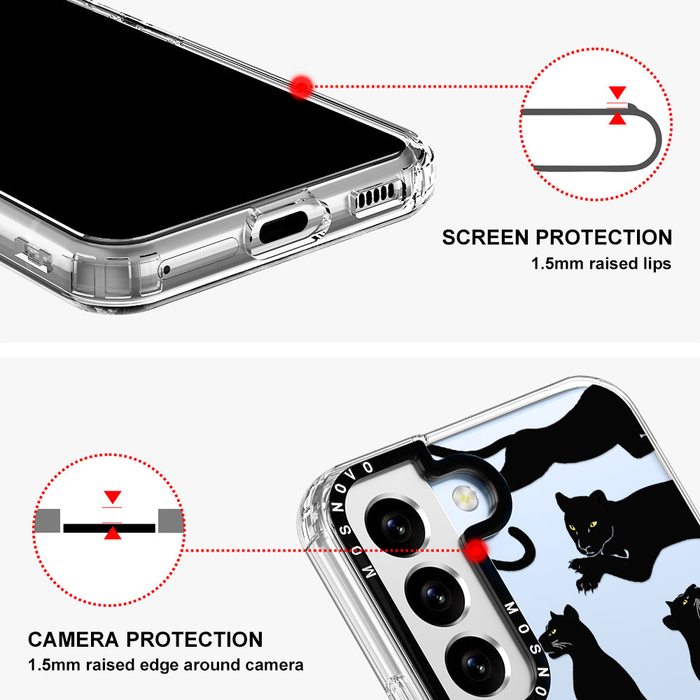 Black Panther Phone Case - Samsung Galaxy S22 Plus Case