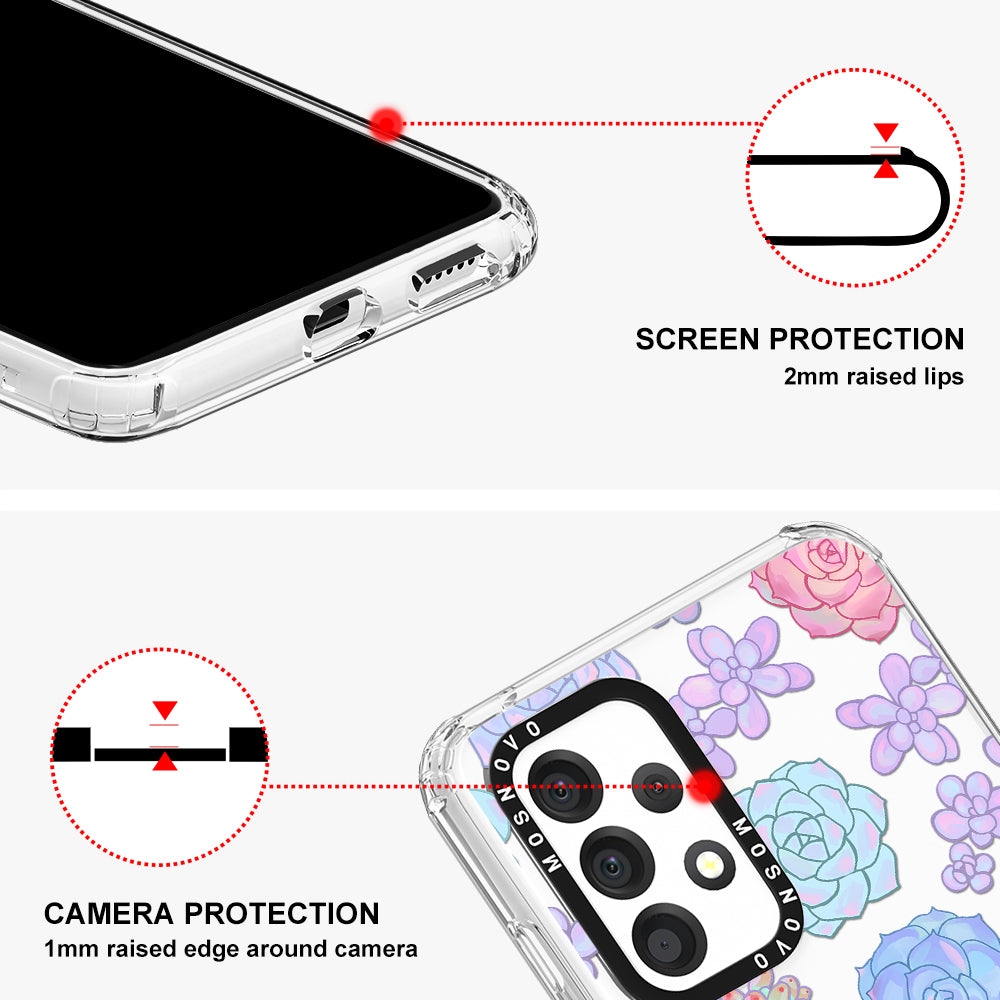 Succulents Phone Case - Samsung Galaxy A53 Case