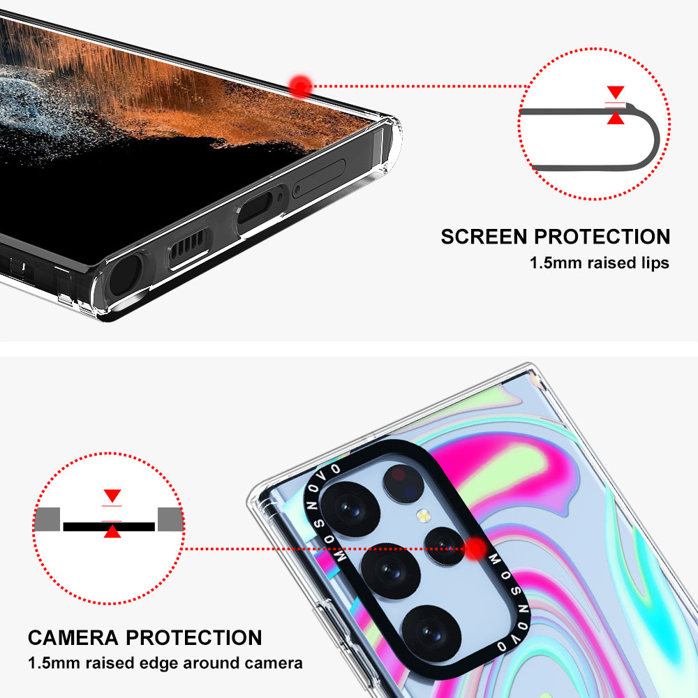 Psychedelic Swirls Phone Case - Samsung Galaxy S22 Ultra Case