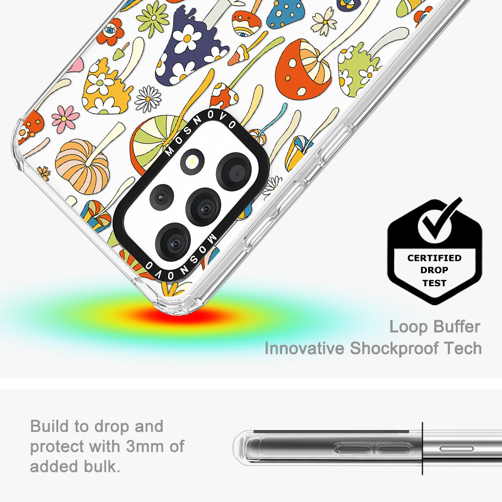Mushroom Art Phone Case - Samsung Galaxy A52 & A52s Case