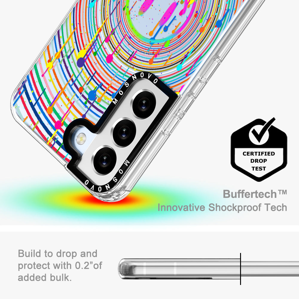 Dripping Smile Art Phone Case - Samsung Galaxy S22 Case
