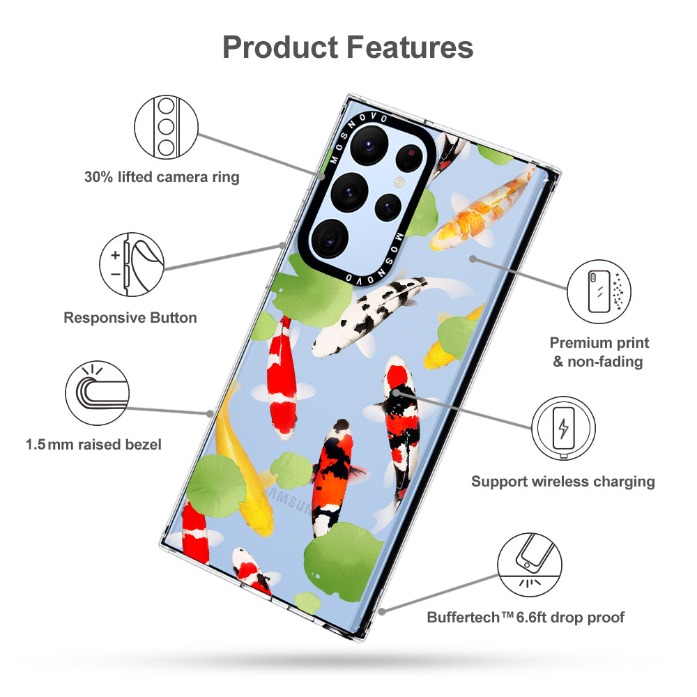 Koi Phone Case - Samsung Galaxy S22 Ultra Case