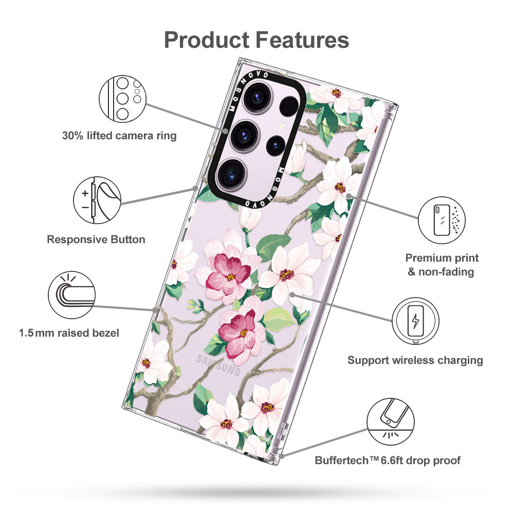 Magnolia Phone Case - Samsung Galaxy S23 Ultra Case