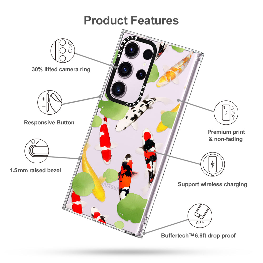 Koi Phone Case - Samsung Galaxy S23 Ultra Case
