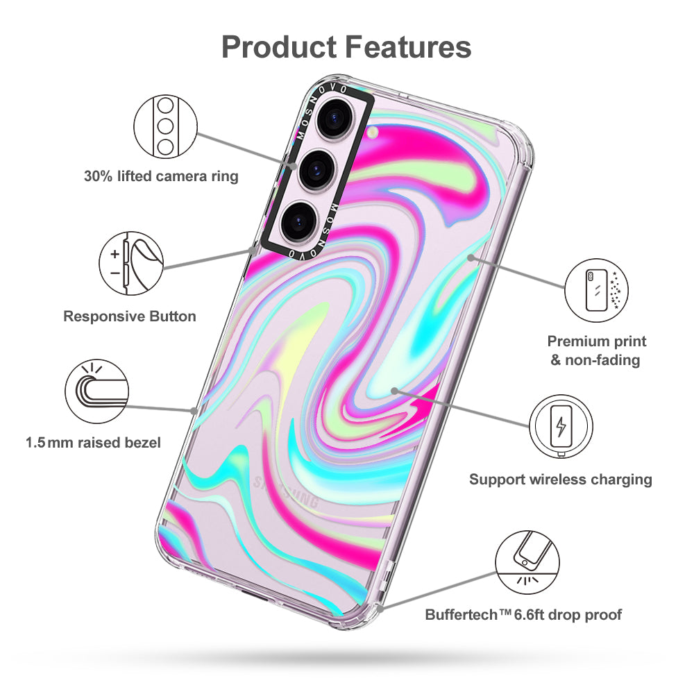 Psychedelic Swirls Phone Case - Samsung Galaxy S23 Case