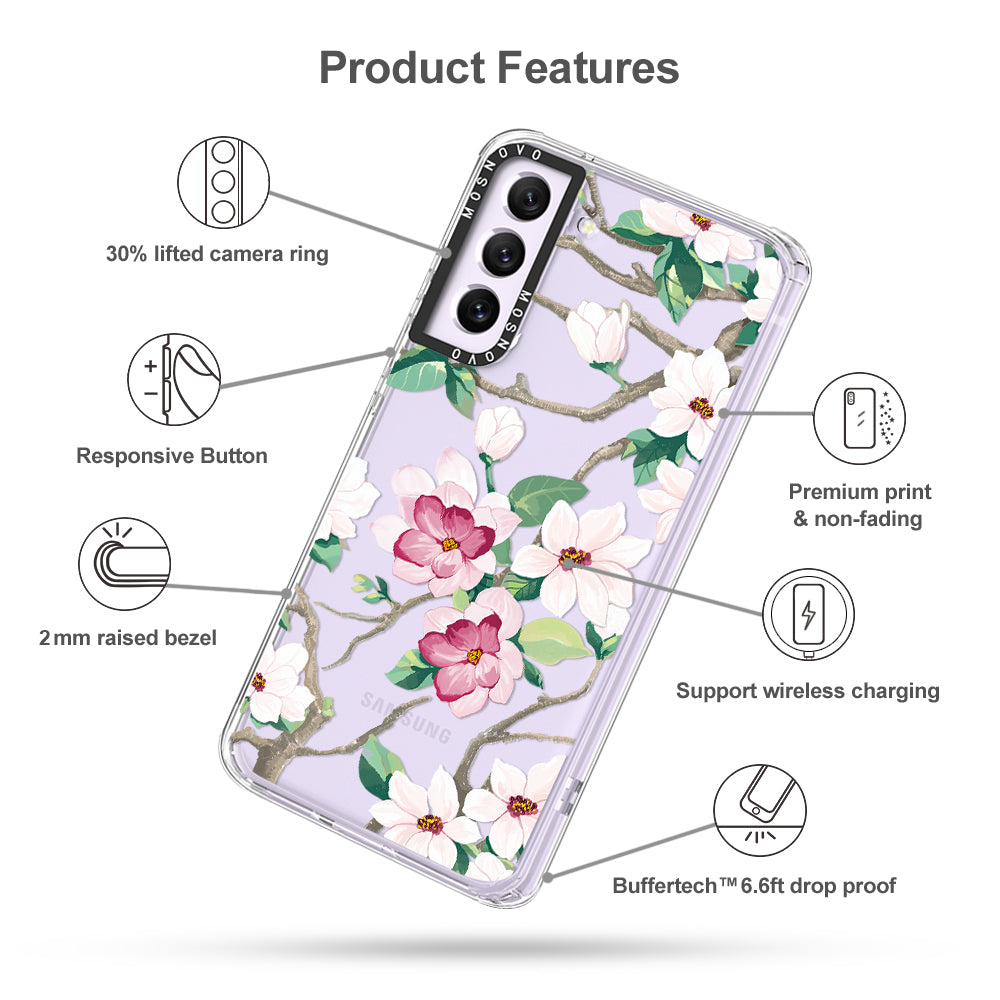 Magnolia Phone Case - Samsung Galaxy S21 FE Case