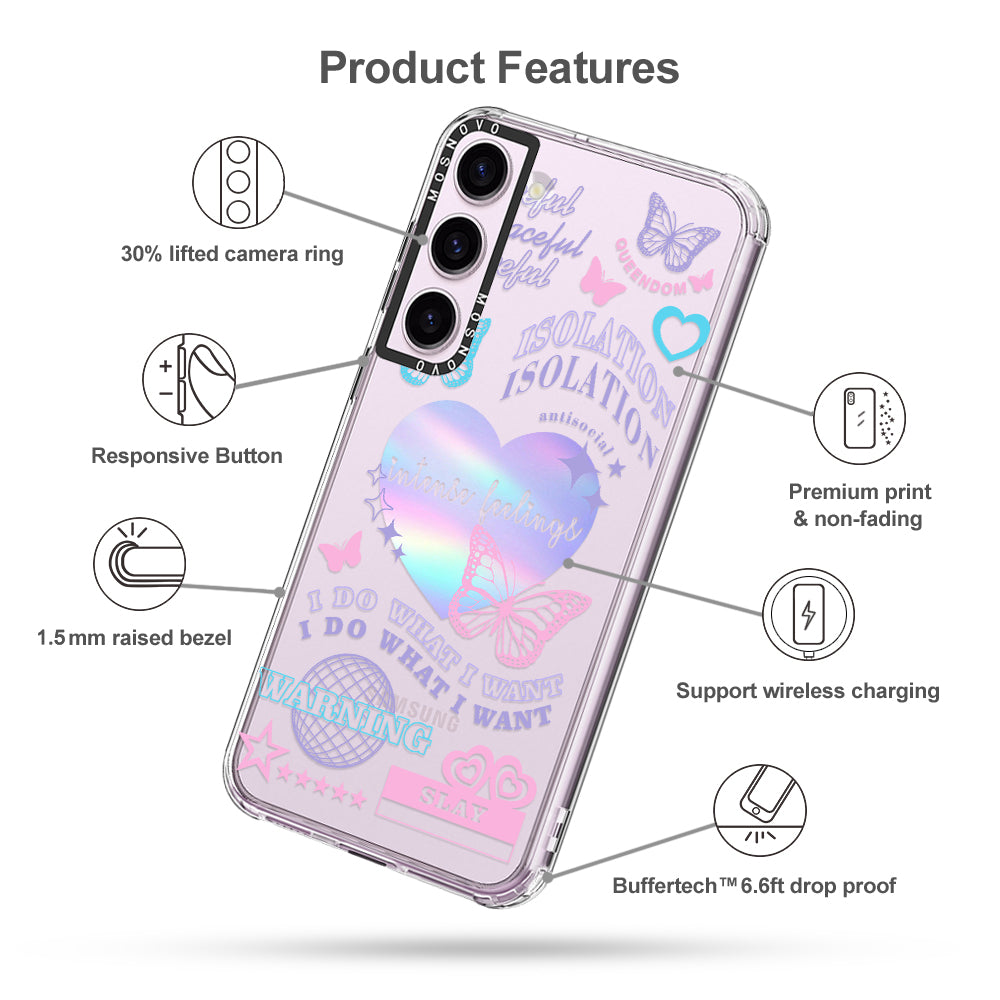 Intense Feeling Phone Case - Samsung Galaxy S23 Plus Case