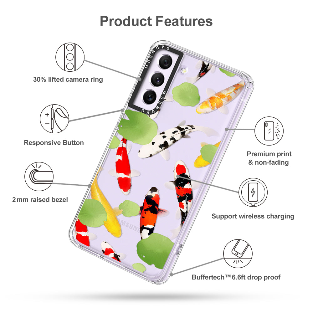Koi Phone Case - Samsung Galaxy S21 FE Case