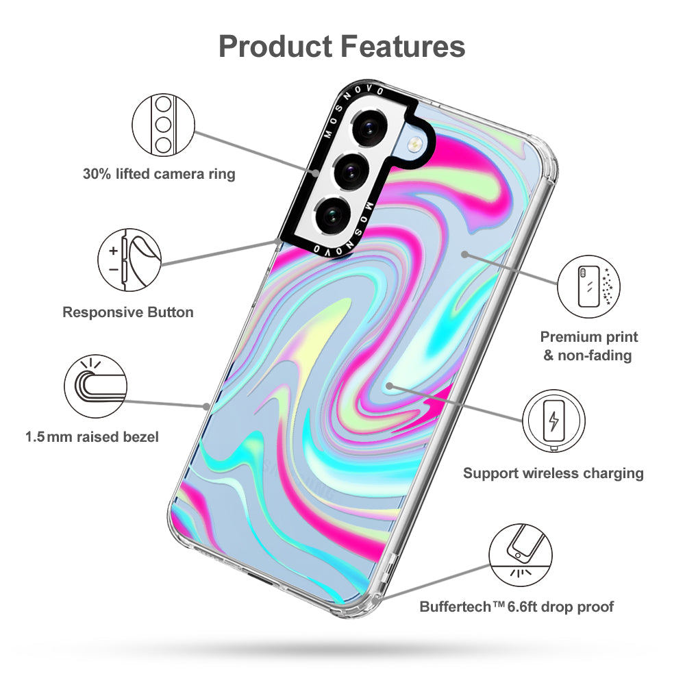 Psychedelic Swirls Phone Case - Samsung Galaxy S22 Plus Case