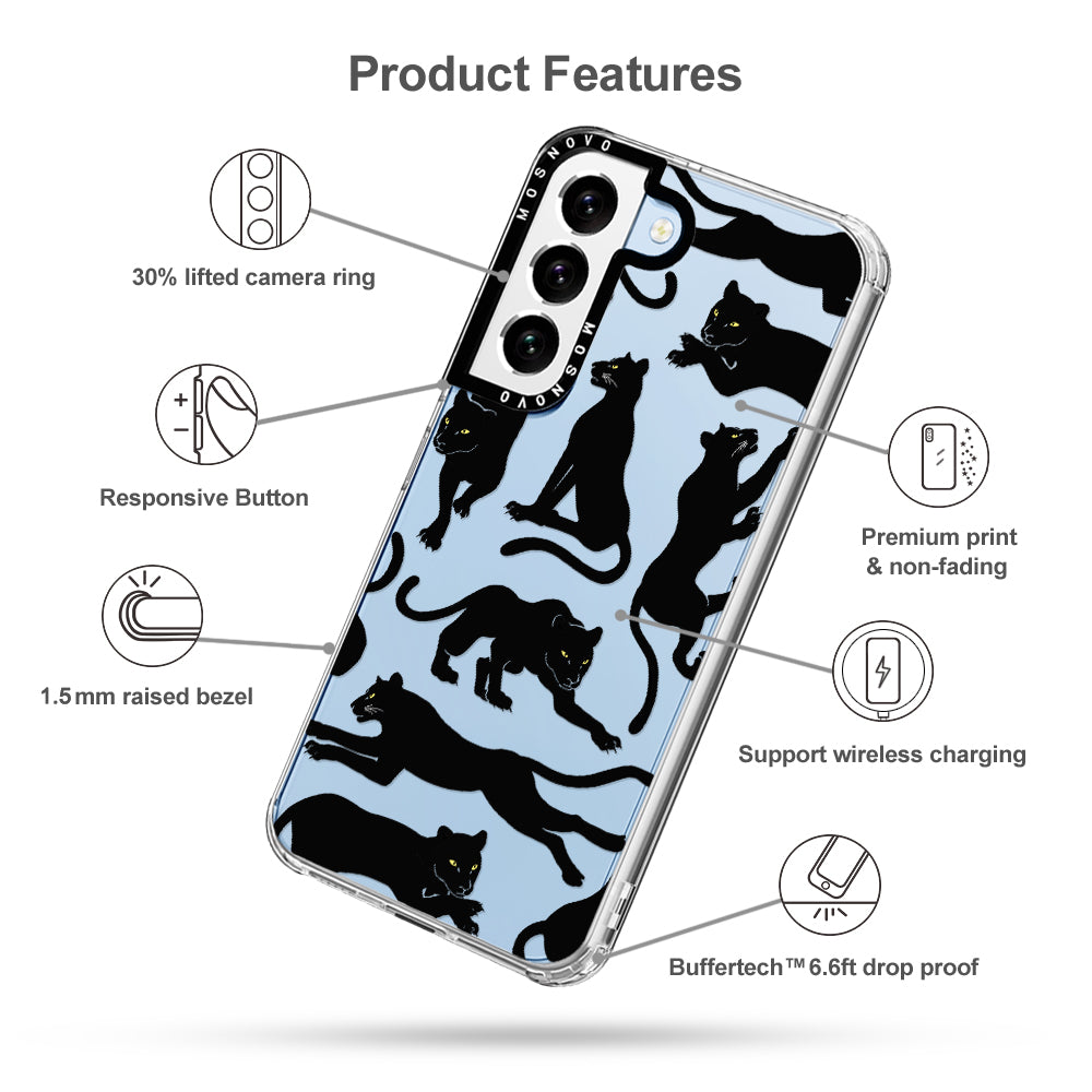 Black Panther Phone Case - Samsung Galaxy S22 Case