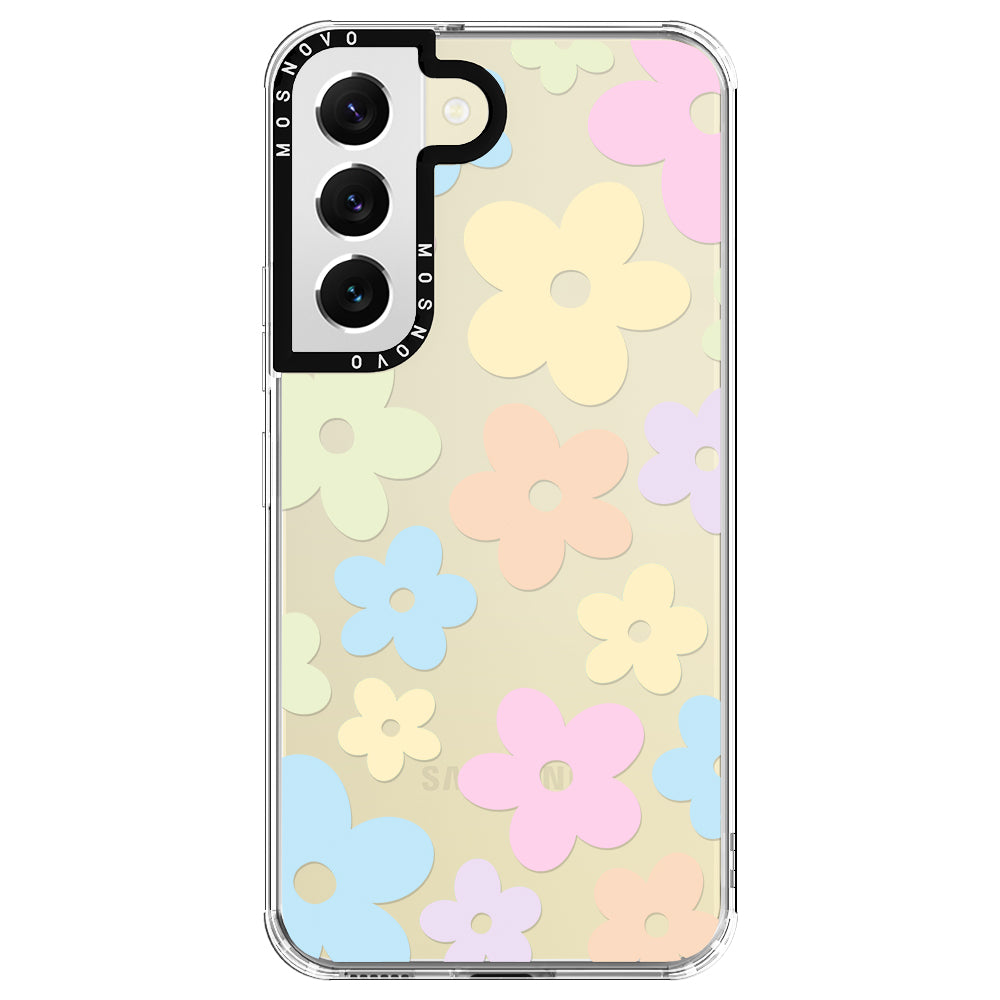 Pastel Flower Phone Case - Samsung Galaxy S22 Case