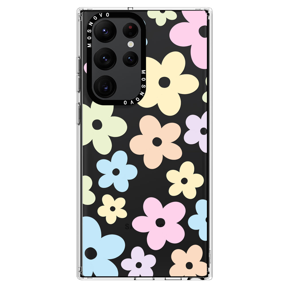Pastel Flower Phone Case - Samsung Galaxy S22 Ultra Case