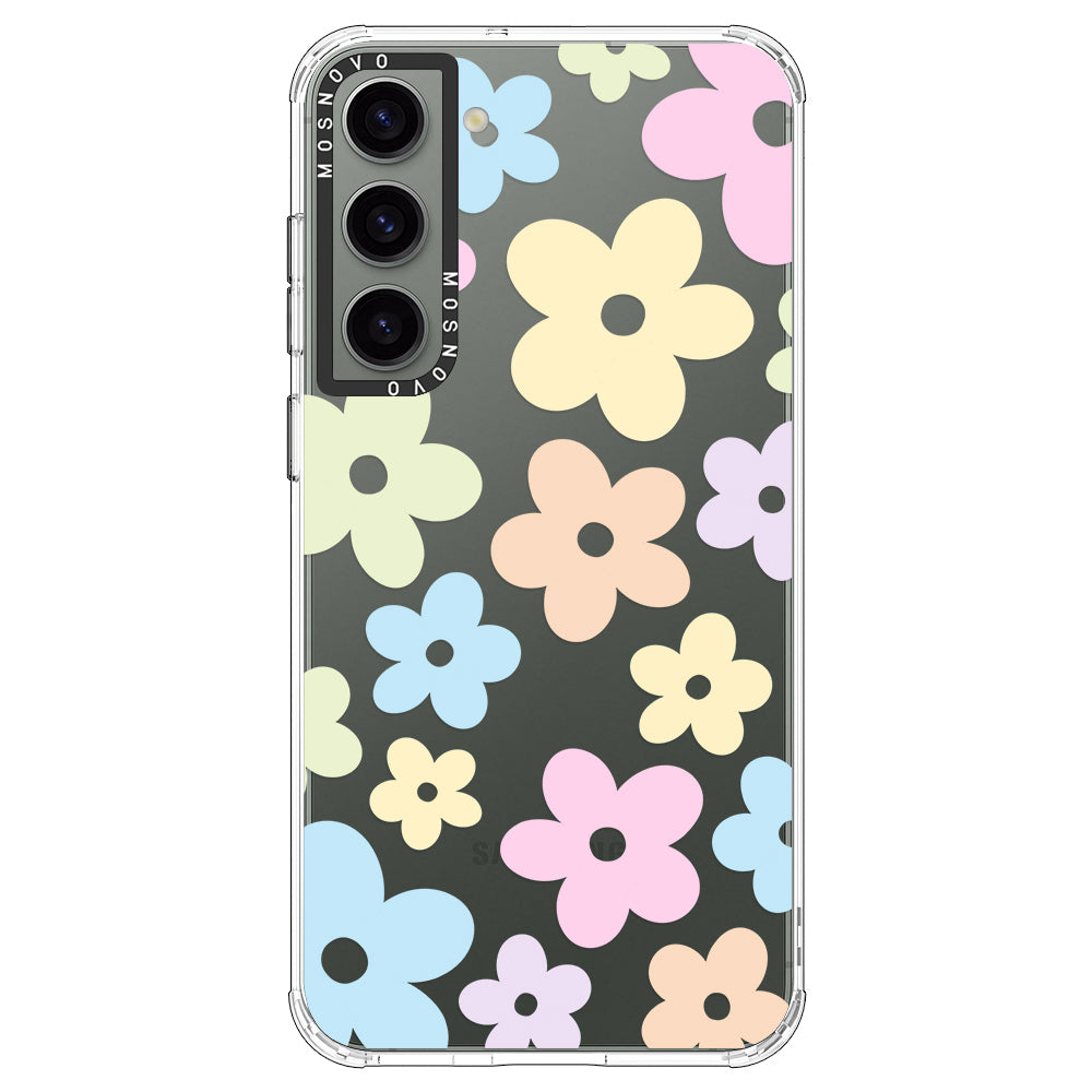 Pastel Flower Phone Case - Samsung Galaxy S23 Plus Case