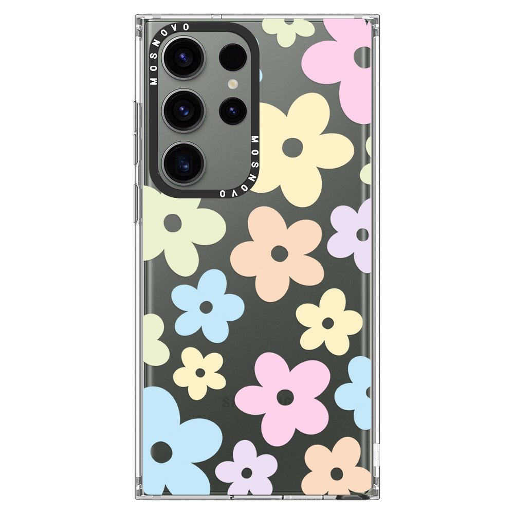 Pastel Flower Phone Case - Samsung Galaxy S23 Ultra Case
