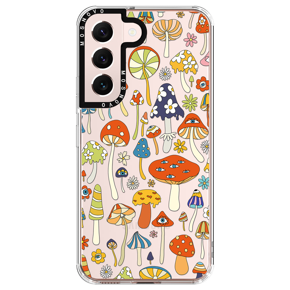 Mushroom Art Phone Case - Samsung Galaxy S22 Case