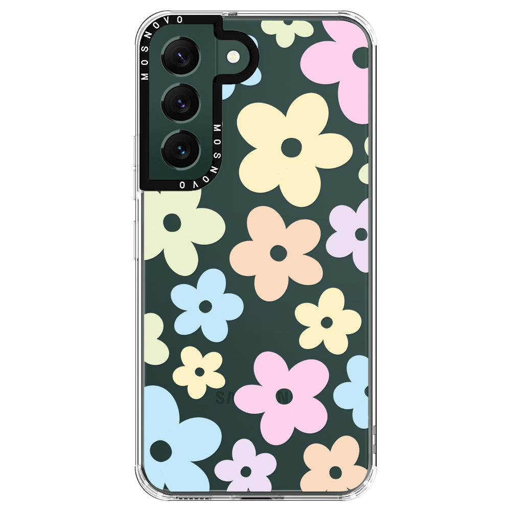 Pastel Flower Phone Case - Samsung Galaxy S22 Plus Case