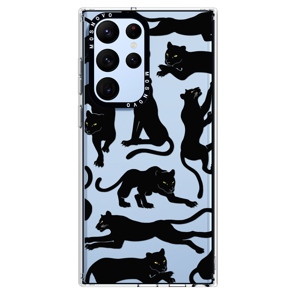 Black Panther Phone Case - Samsung Galaxy S22 Ultra Case