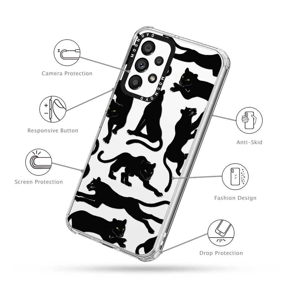 Black Panther Phone Case - Samsung Galaxy A53 Case