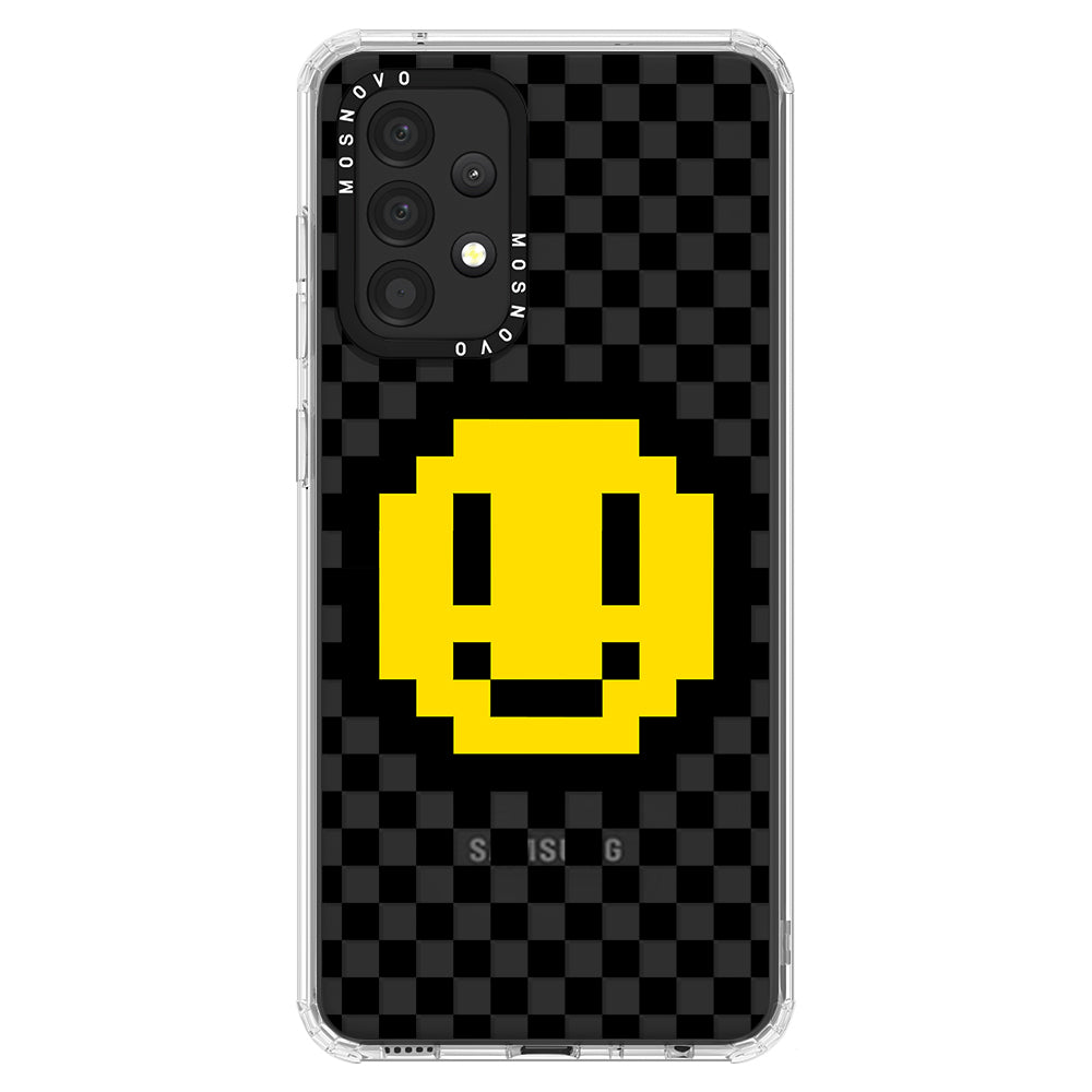 Smile Checkered Phone Case - Samsung Galaxy A52 & A52s Case