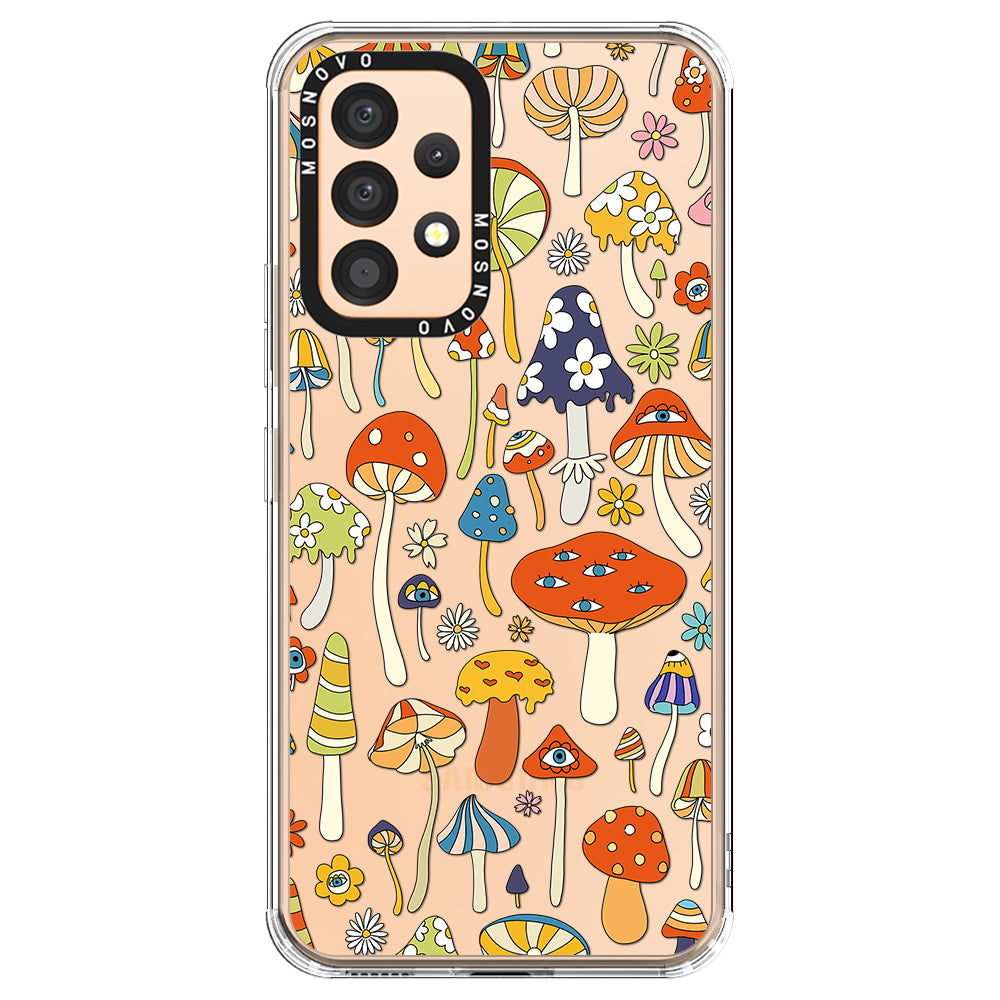 Mushroom Art Phone Case - Samsung Galaxy A53 Case