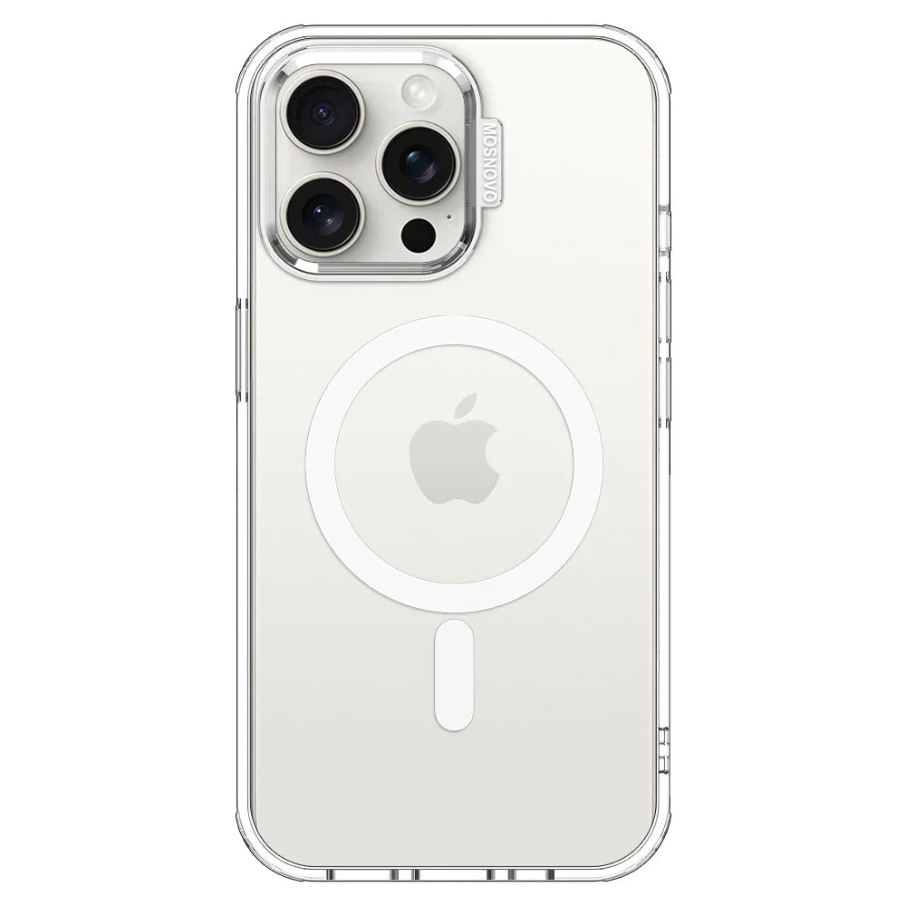 Custom Photo iPhone 15 Pro Max Case Clear With Magsafe