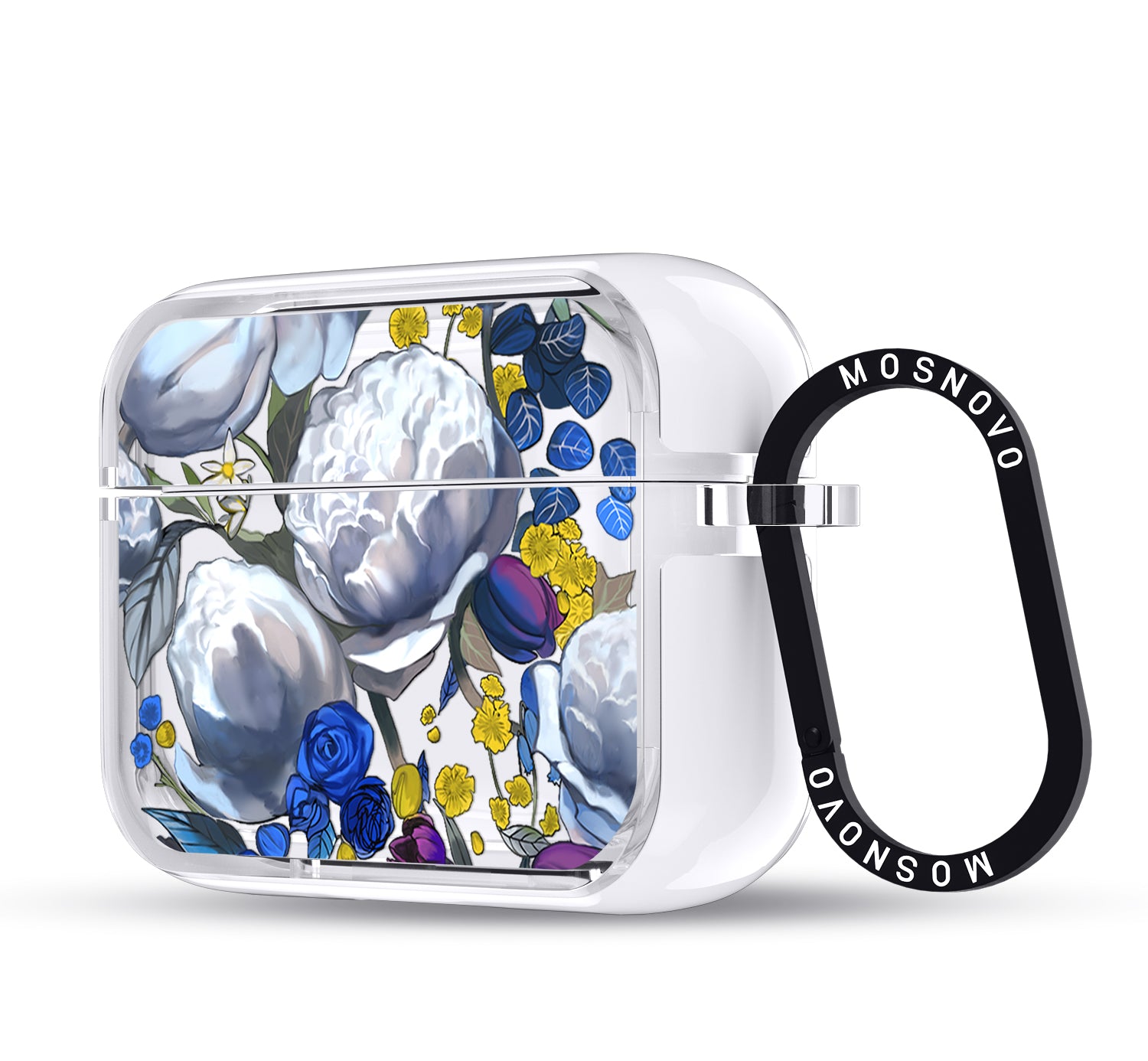Purple Blue Floral Airpods Pro 3 Case
