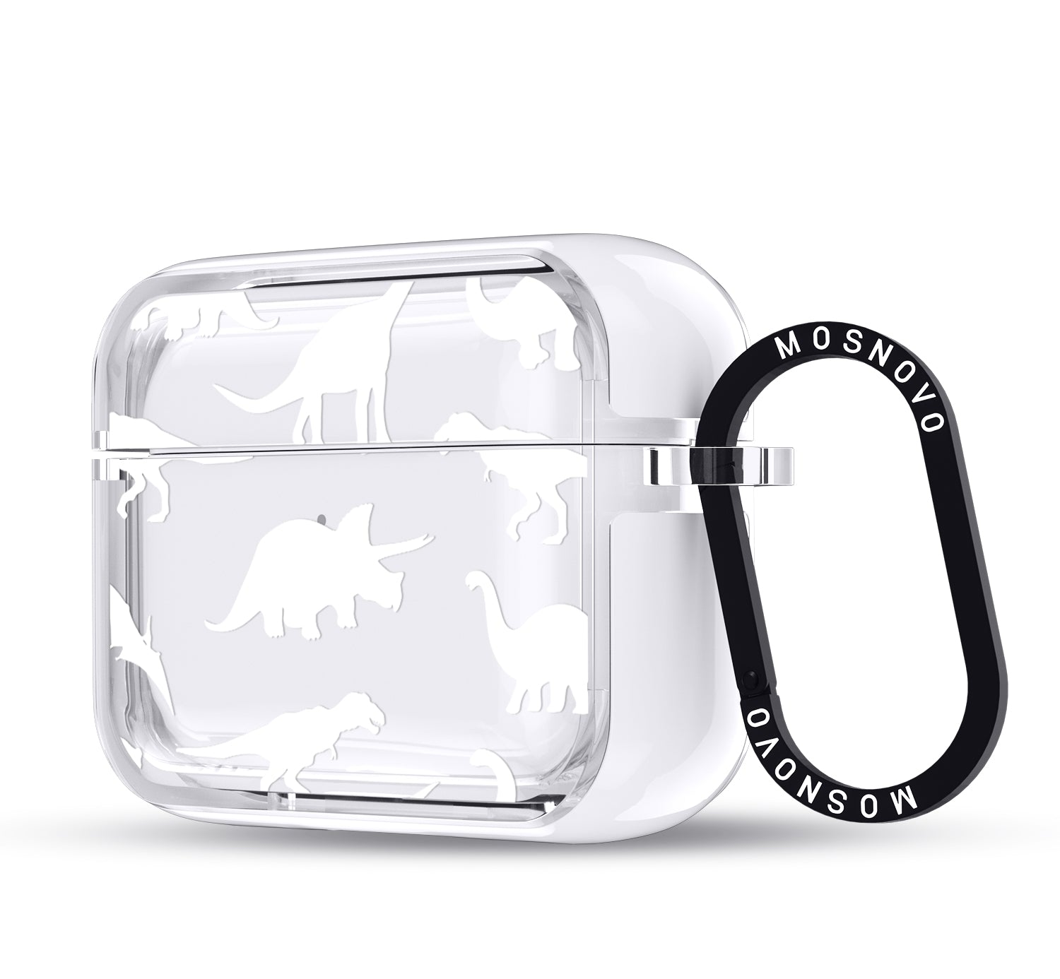 White Dinosaur Airpods Pro 3 Case