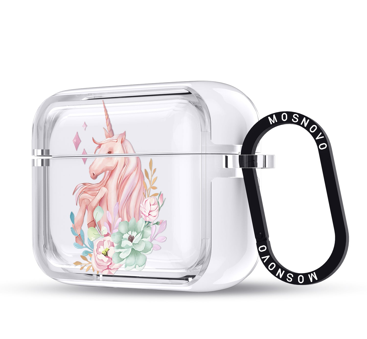 Pastel Flower Unicorn Airpods Pro 3 Case