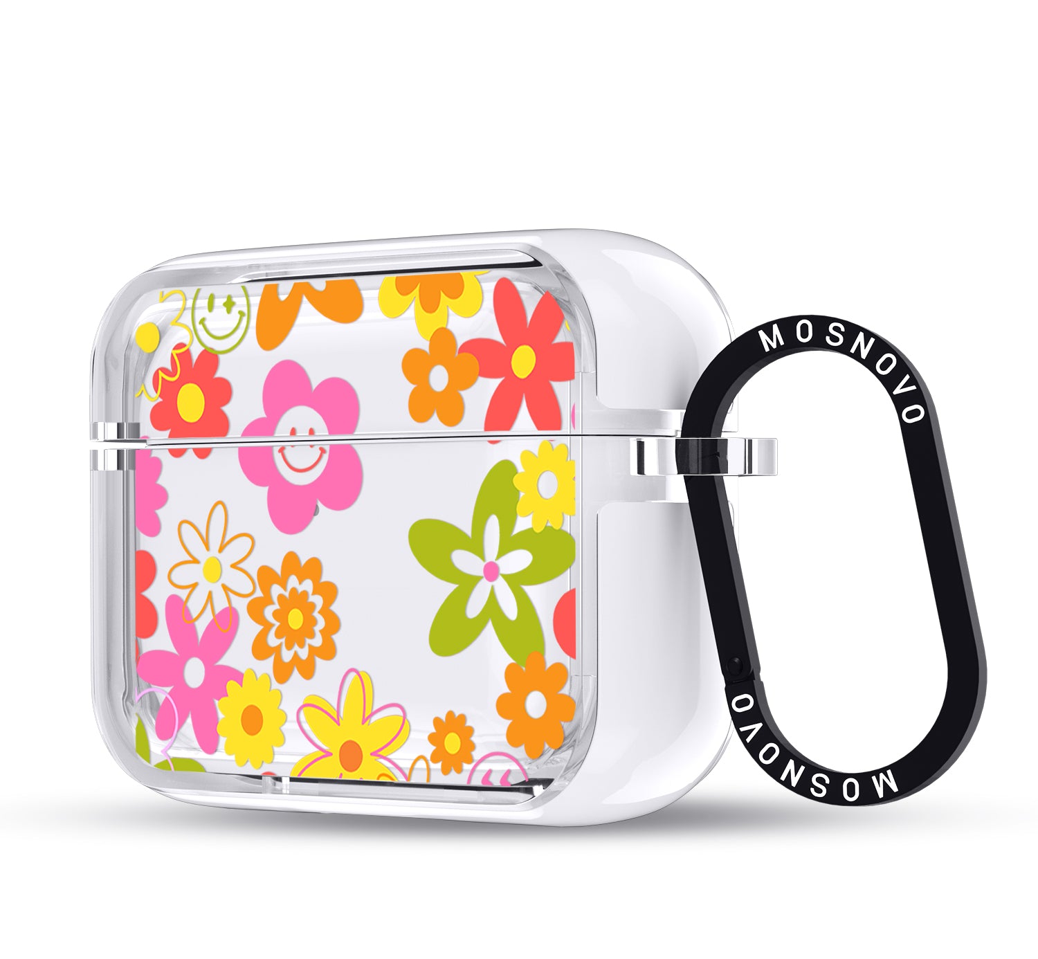 70's Groovy Floral Airpods Pro 3 Case