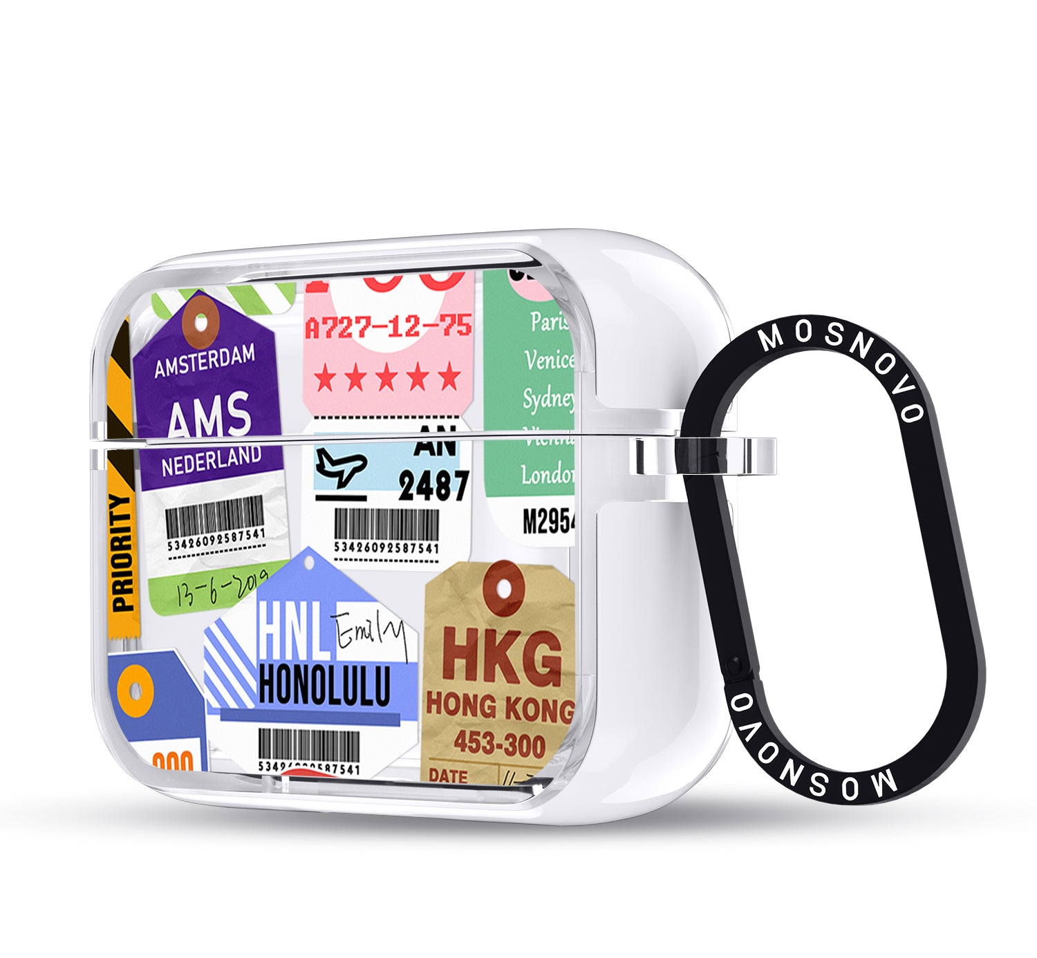 Ticket Label Airpods Pro 3 Case