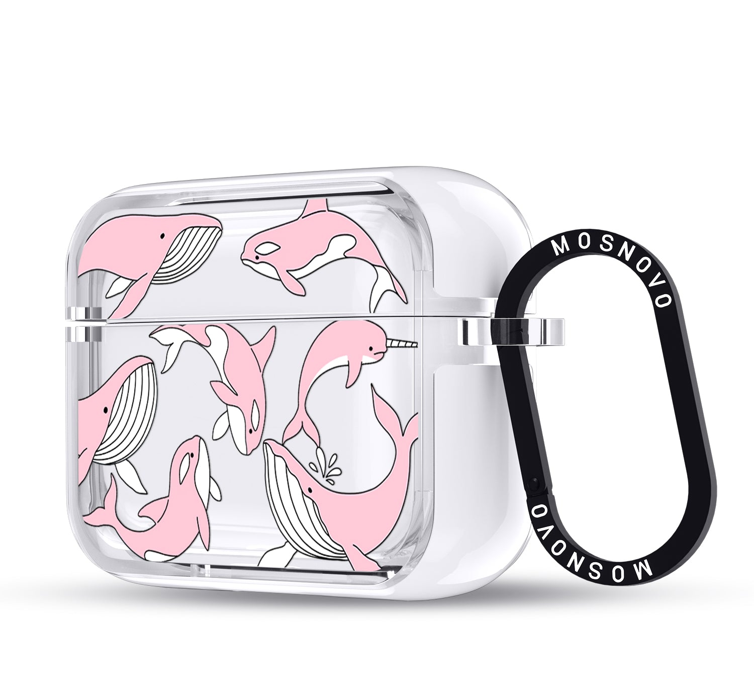 Pink Whales Airpods Pro 3 Case