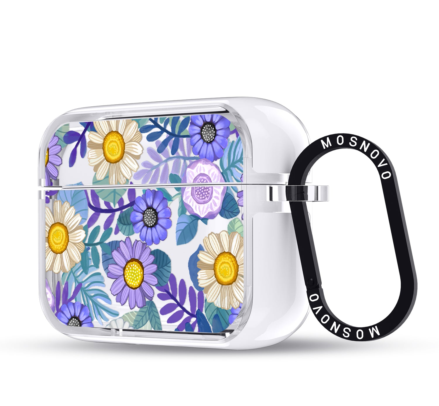Purple Floral Airpods Pro 3 Case