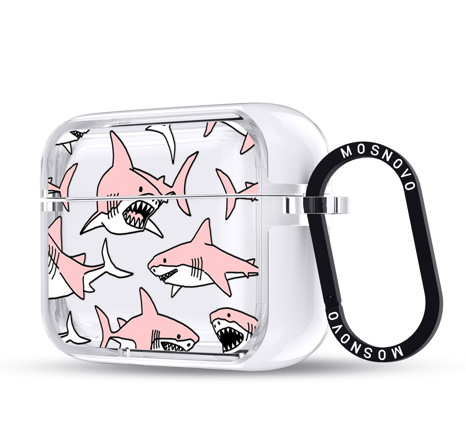Pink Shark Airpods Pro 3 Case