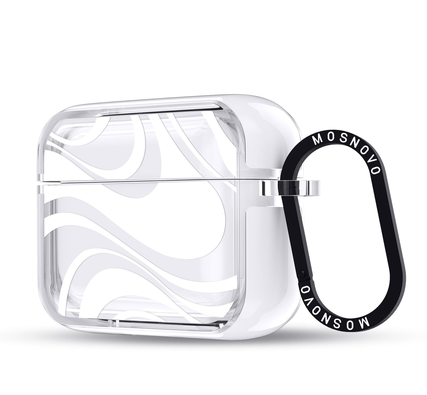 White Swirl Airpods Pro 3 Case