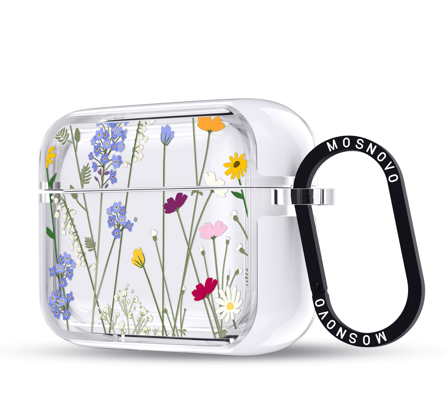 Floral Garden Lavender Daisy Flower Airpods Pro 3 Case