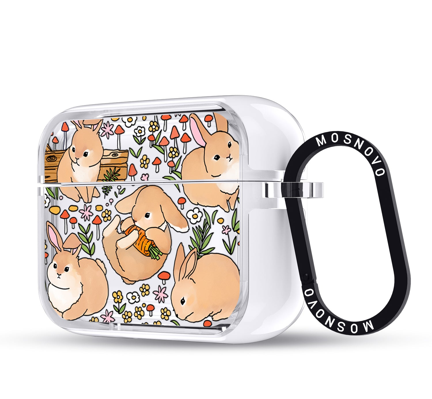 Cute Bunny Garden Airpods Pro 3 Case