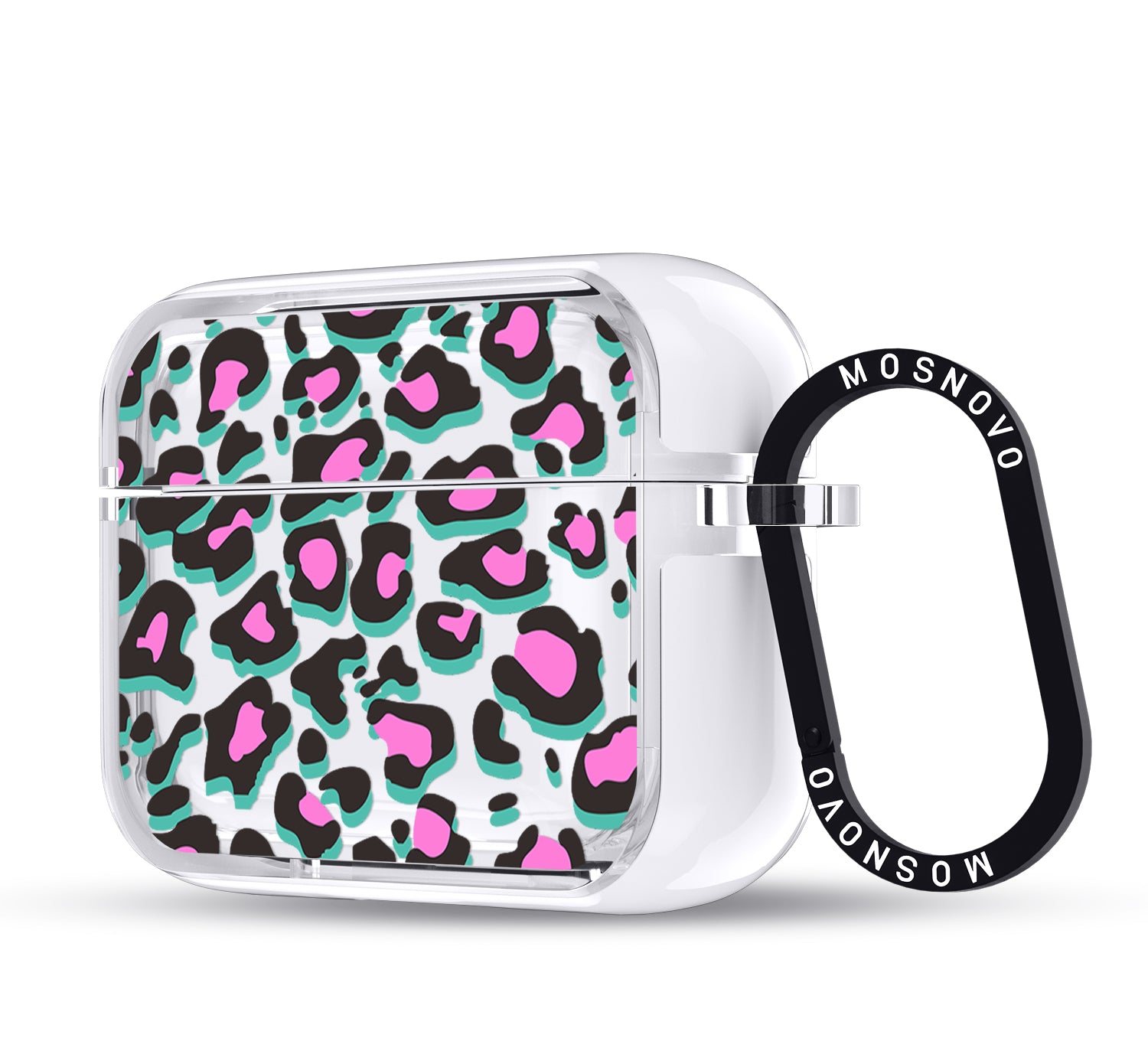 Hot Pink Leopard Print Airpods Pro 3 Case
