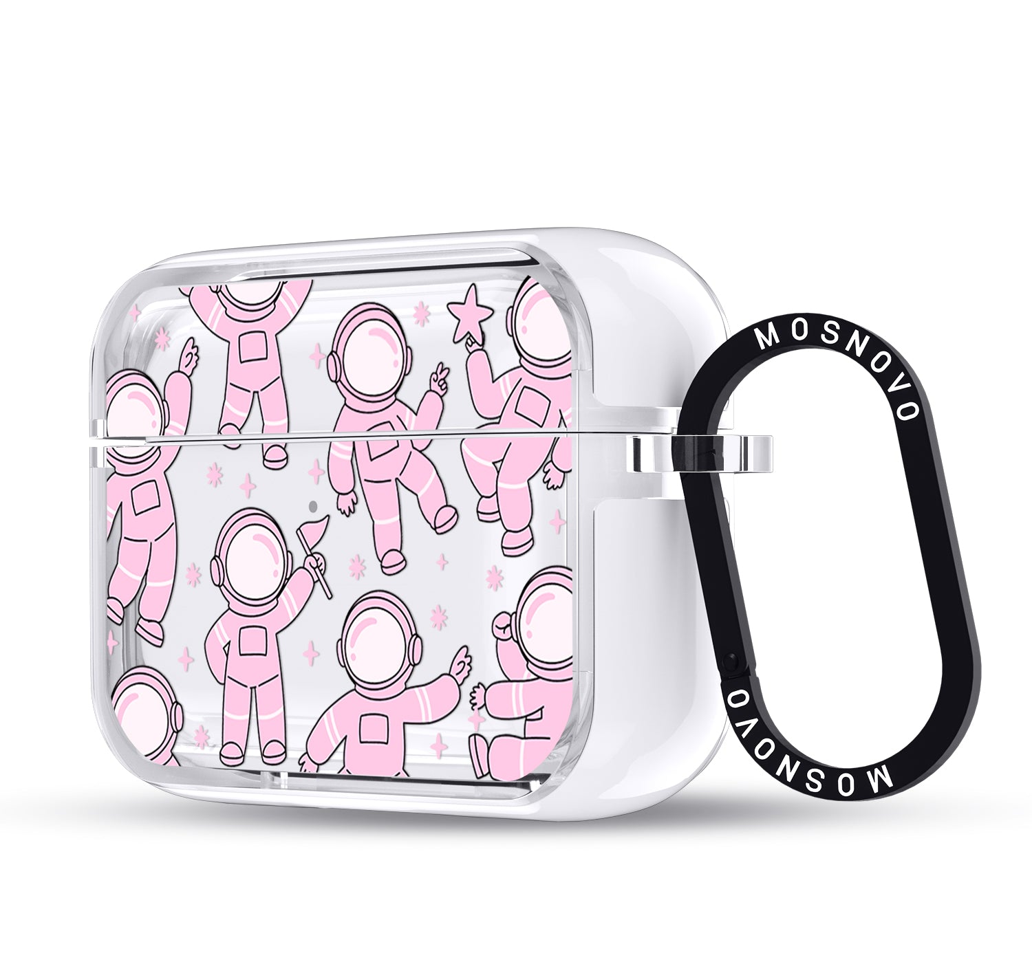 Pink Astronaut Airpods Pro 3 Case
