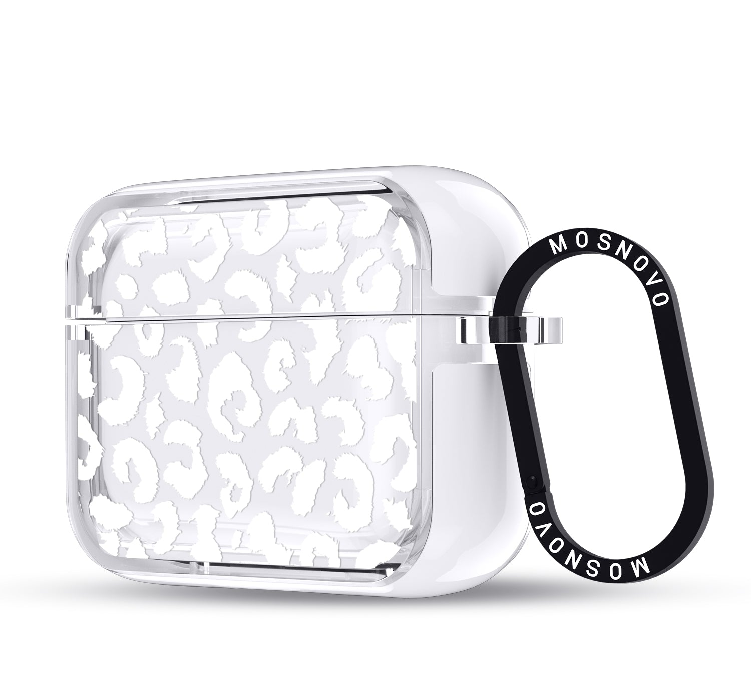 White Leopard Airpods Pro 3 Case