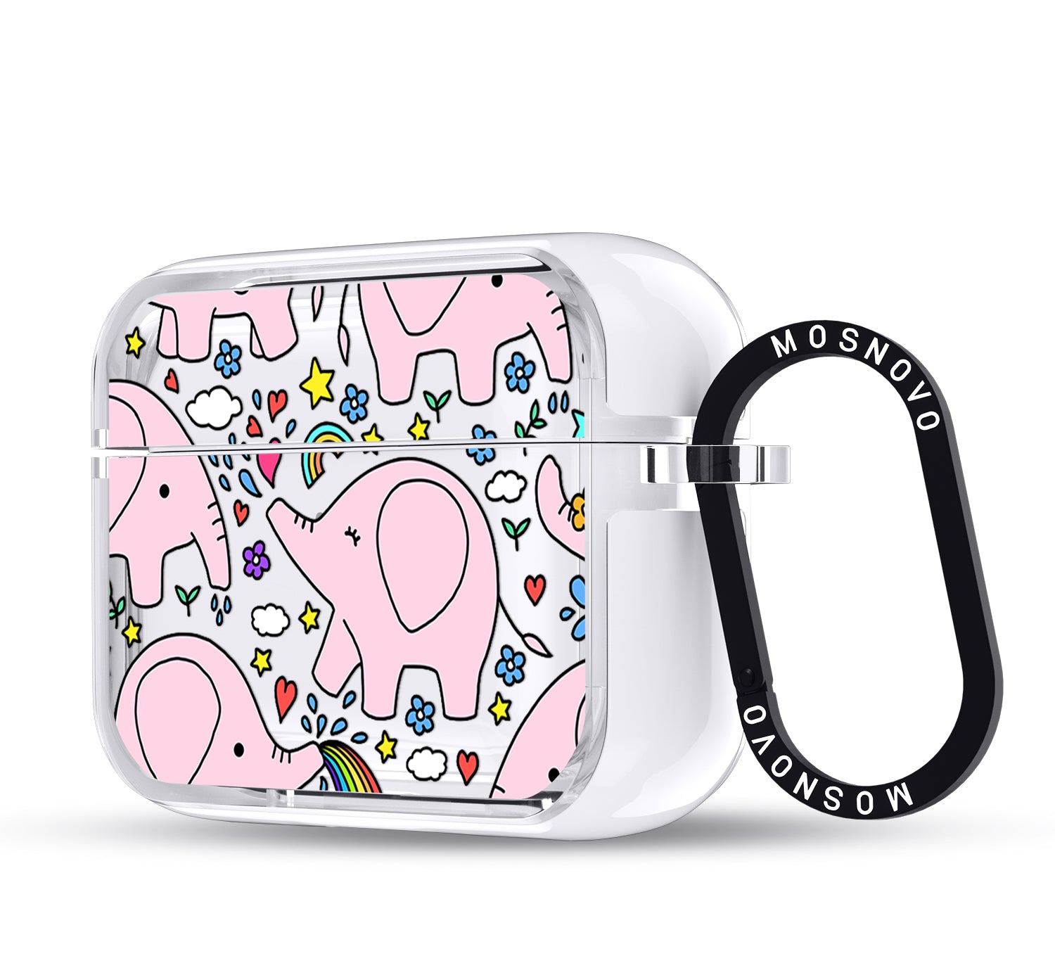 Pink Elephant Airpods Pro 3 Case