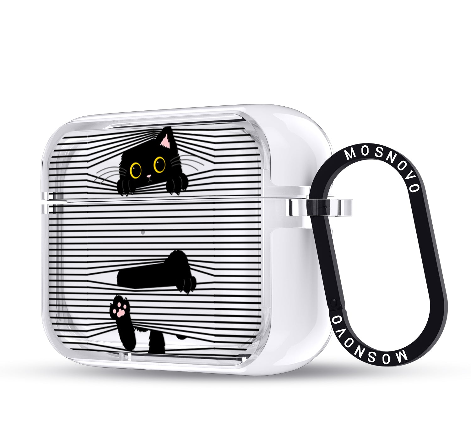 Hidden Black Cat Airpods Pro 3 Case